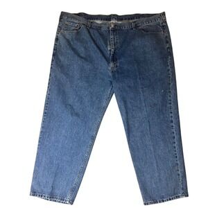 Levis 550 sz 54x30‎ Tapered Leg Medium Wash Denim Jeans Red Tab